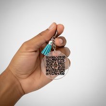 Load image into Gallery viewer, Custom QR code Keychain
