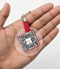 Load image into Gallery viewer, Custom QR code Keychain
