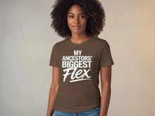 Load image into Gallery viewer, Black history shirts in brown &amp; white (4 designs)
