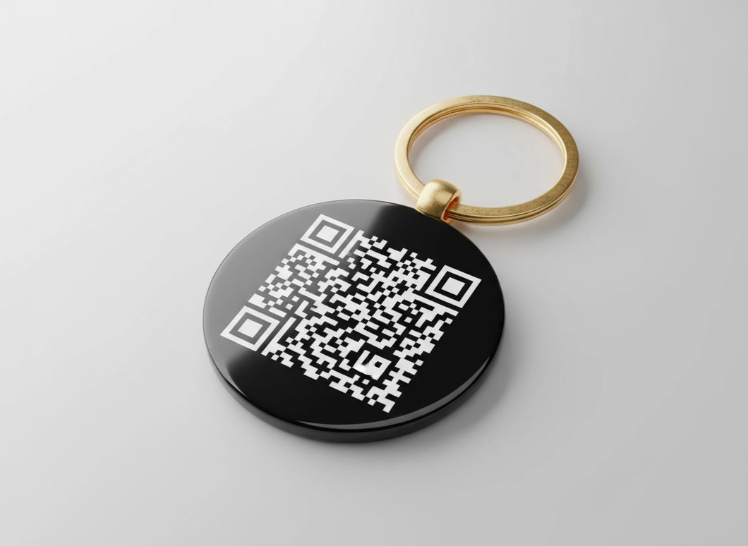Custom QR code Keychain