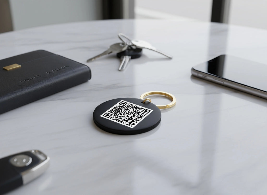 Custom QR code Keychain