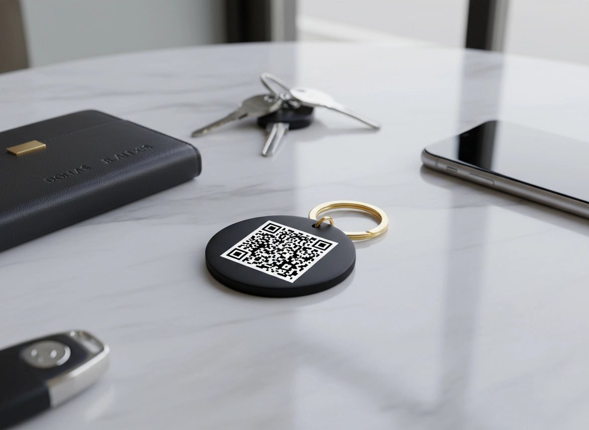 Custom QR code Keychain