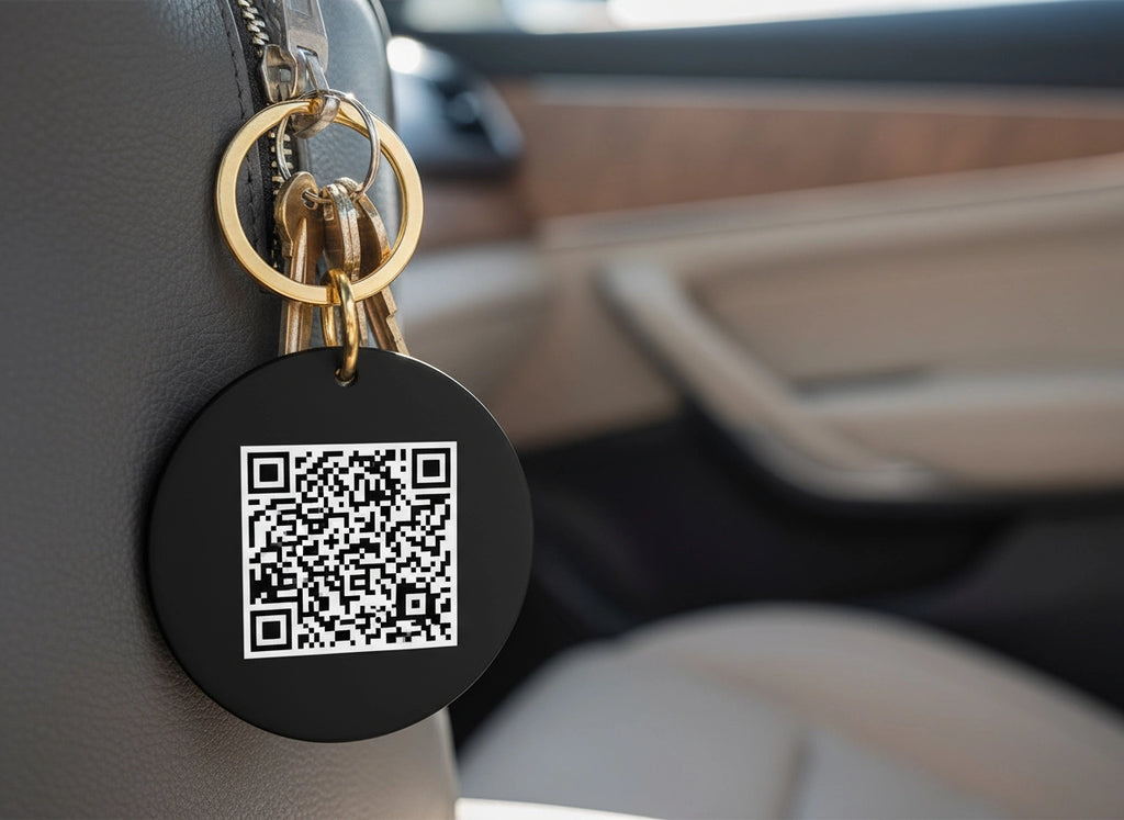 Custom QR code Keychain