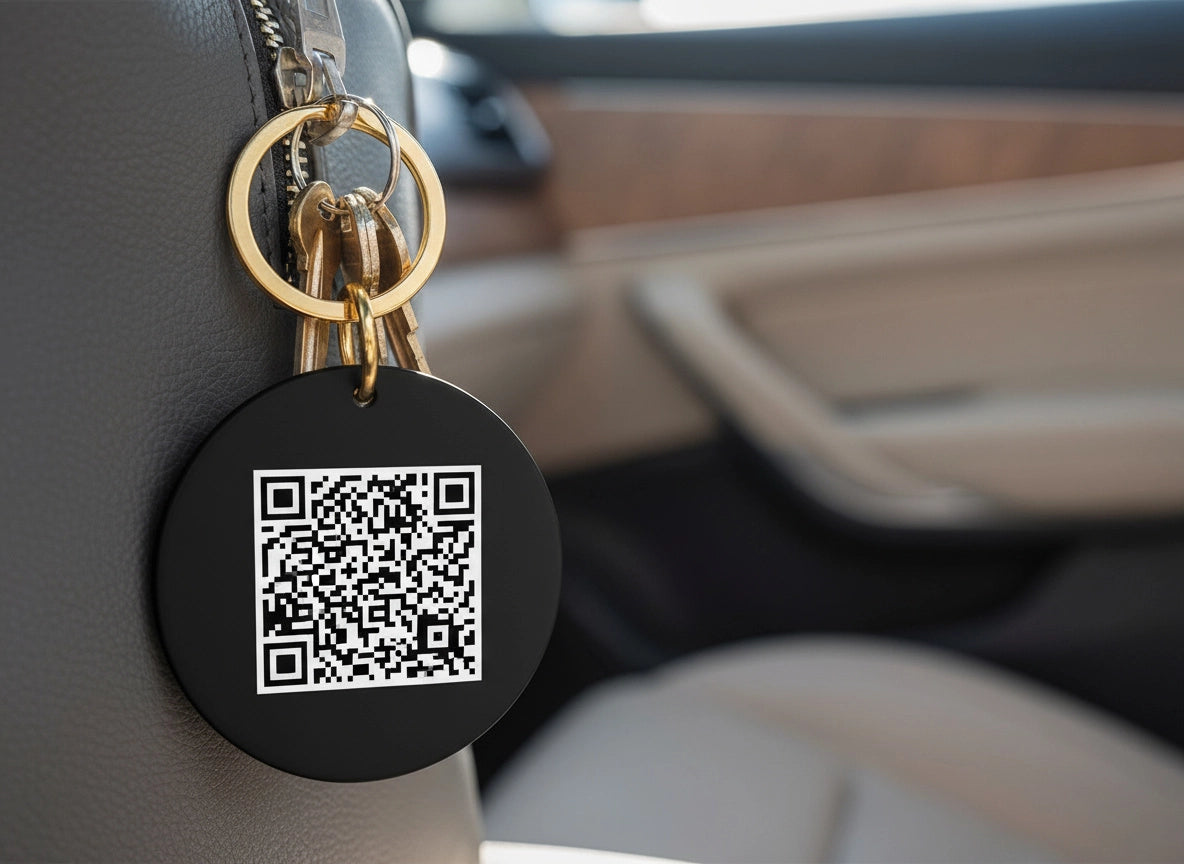 Custom QR code Keychain