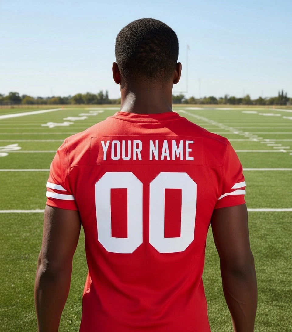 Custom Football Jersey (unisex)