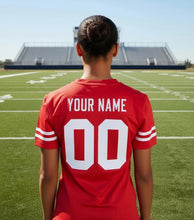 Load image into Gallery viewer, Custom Football Jersey (womens)
