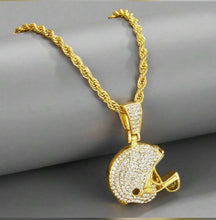 Load image into Gallery viewer, Football Helmet Chain
