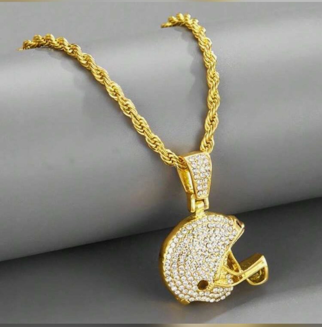 Football Helmet Chain