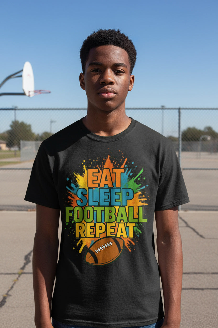 Eat Sleep Repeat Sports Shirt