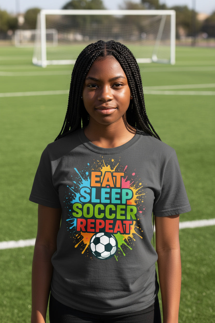 Eat Sleep Repeat Sports Shirt