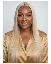 Load image into Gallery viewer, Blonde Body Wave 13x4 Transparent Lace Front Wig
