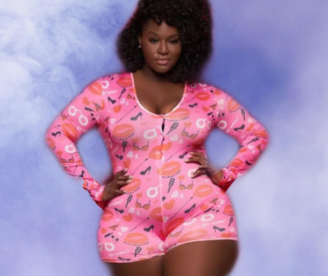 All Dolled Up Onesie - PLUS SIZE