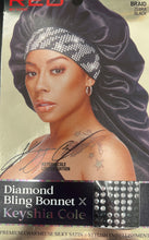 Load image into Gallery viewer, Braid Diamond Bling Bonnet
