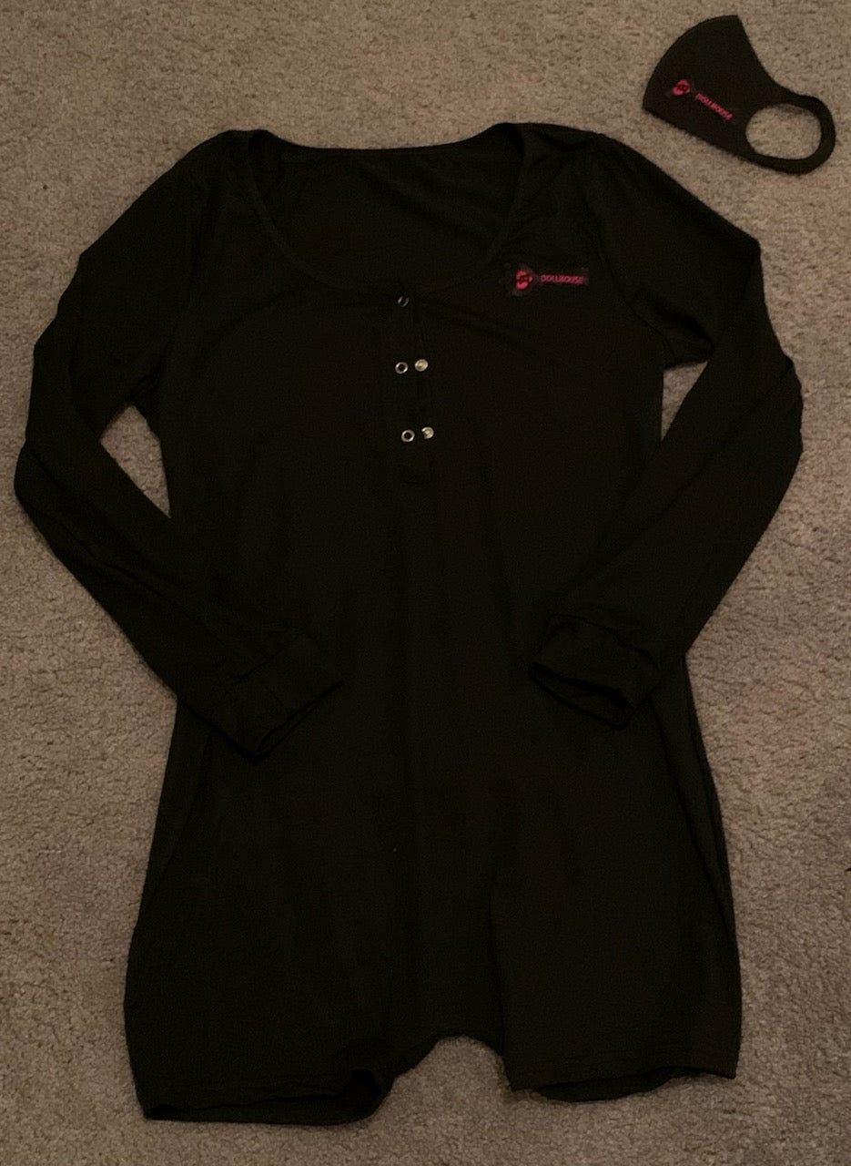 Personalized Open Back Onesie