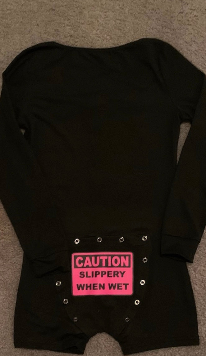 Personalized Open Back Onesie