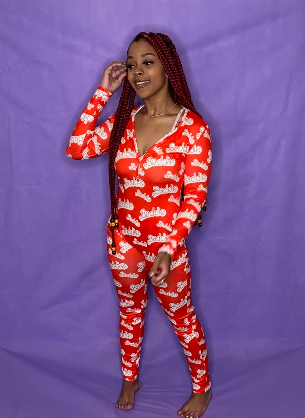 Long Baddy Onesie