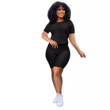 Load image into Gallery viewer, Butt lifting, anti-cellulite short set- multiple colors
