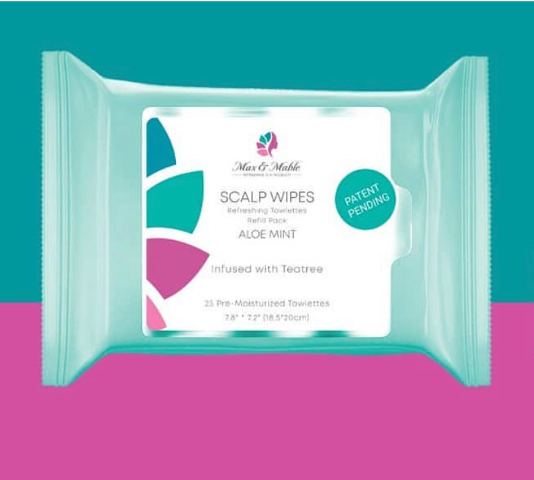 Aloe Mint Scalp Wipes
